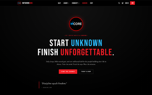 MotivationCore preview